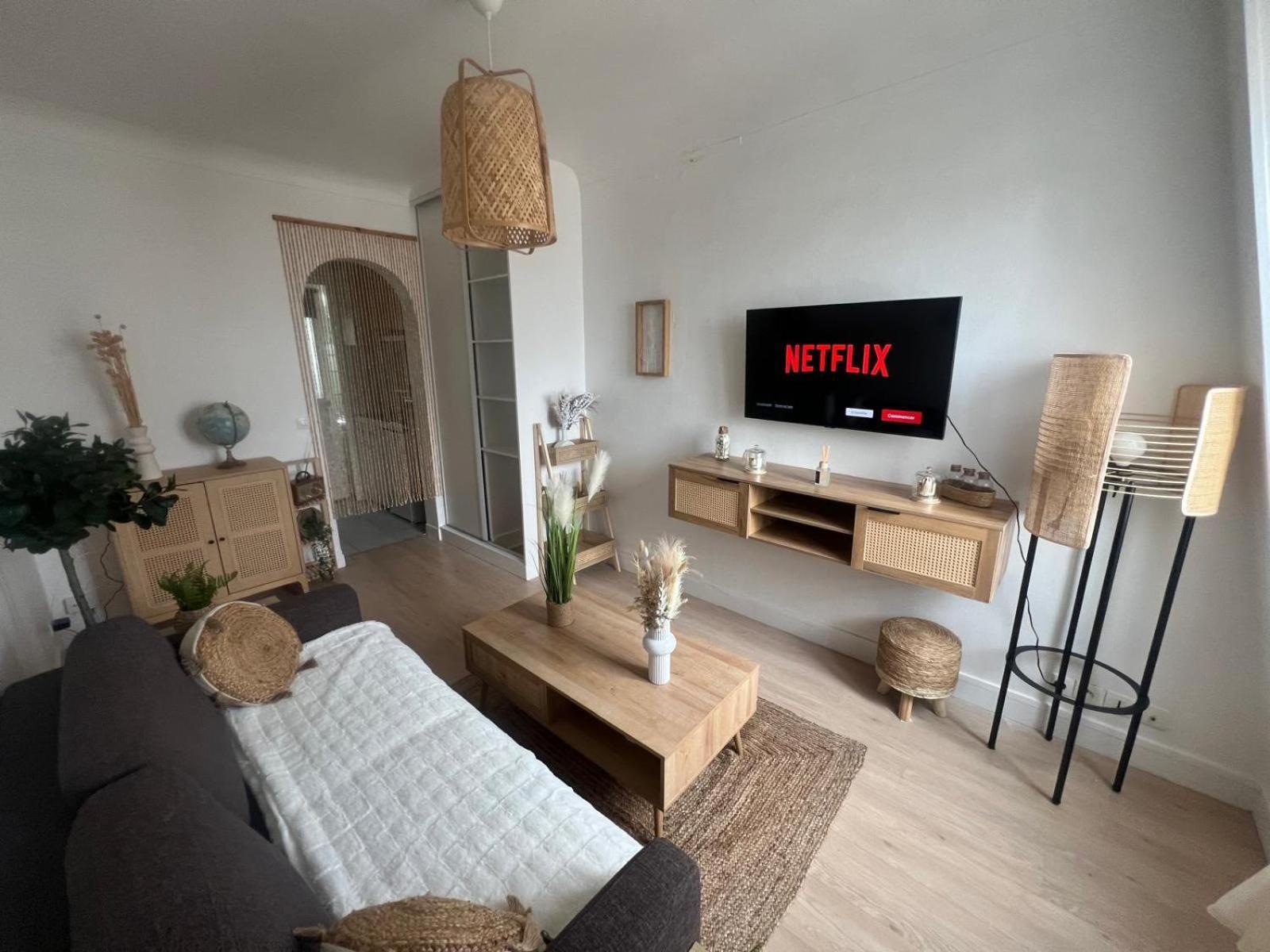 Charmant Appartement Aux Portes De Paris - 2Pax Saint-Ouen  Exteriör bild